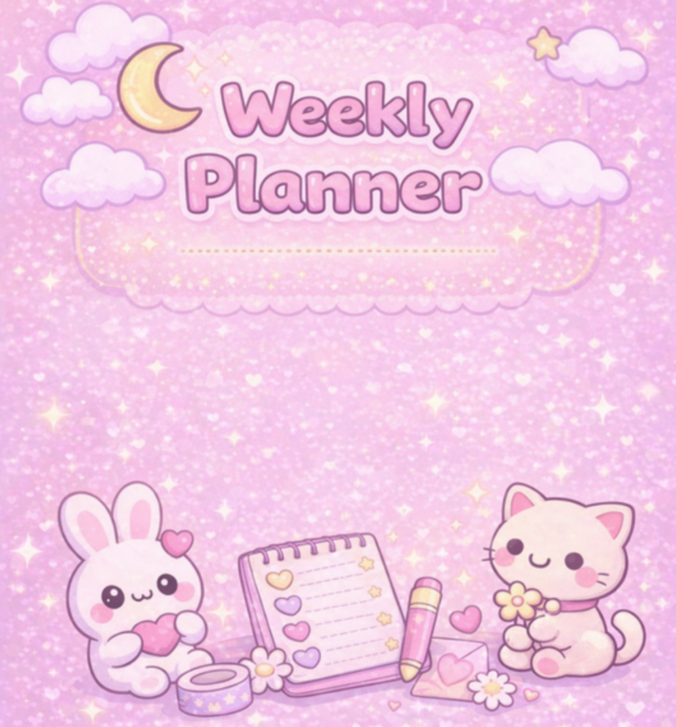 weekly planner
